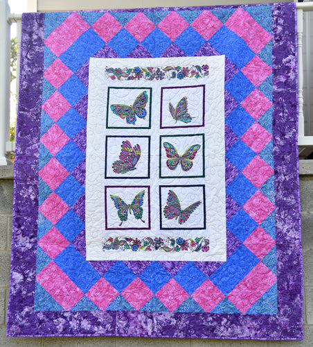 Throw quilt