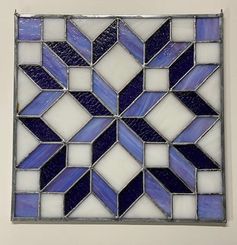 Stained glass panel
