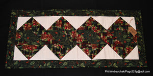 Holiday table runner