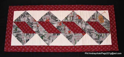 Holiday table runner