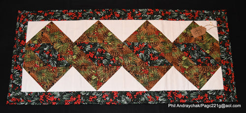 Holiday table runner