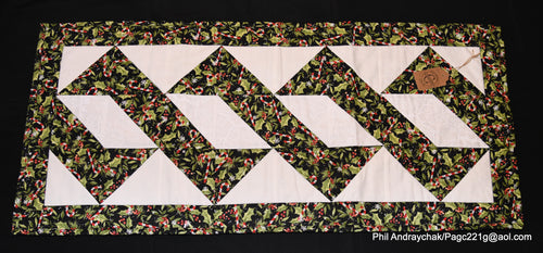 Holiday table runner
