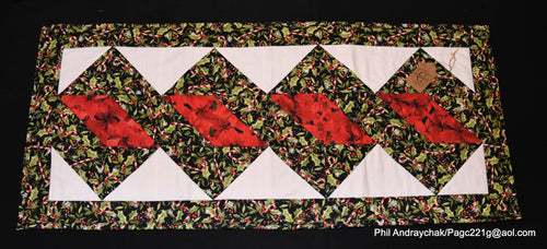 Holiday table runner