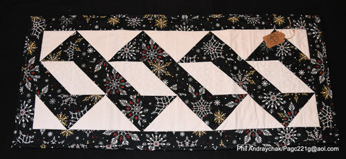 Holiday table runner
