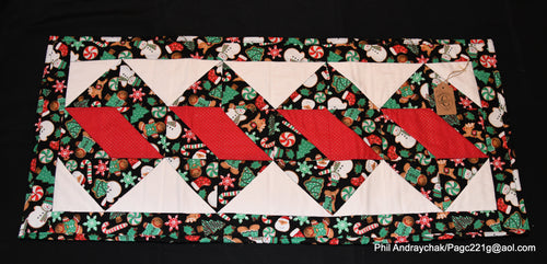 Holiday table runner