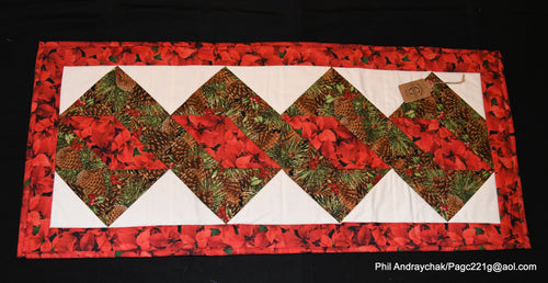 Holiday table runner