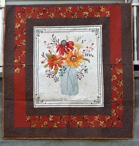 Throw quilt