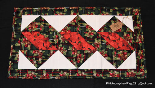 Holiday table runner