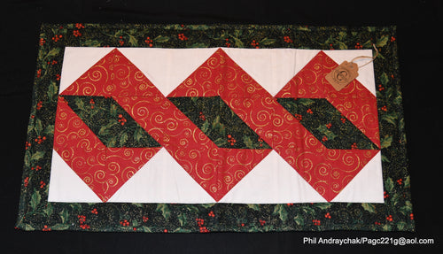 Holiday table runner