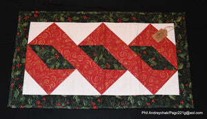 Holiday table runner