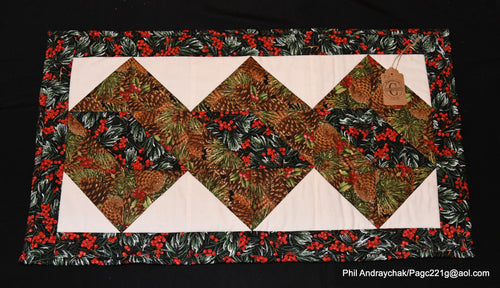 Holiday table runner