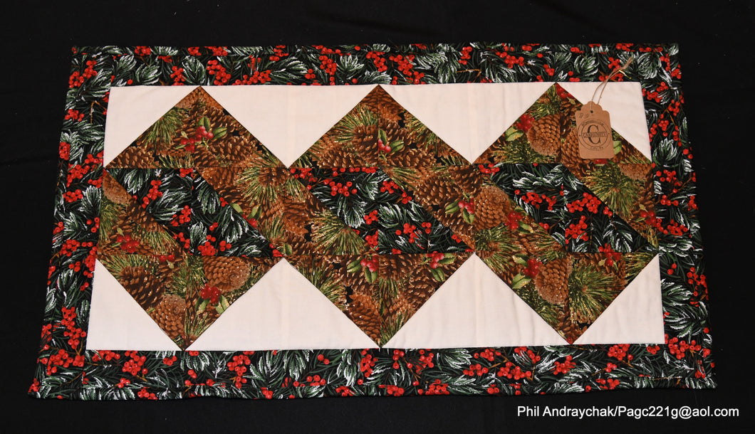 Holiday table runner