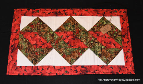 Holiday table runner