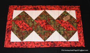 Holiday table runner