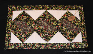 Holiday table runner