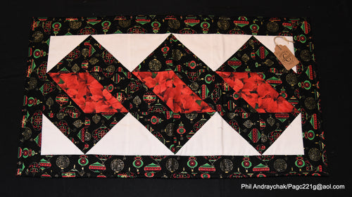 Holiday table runner