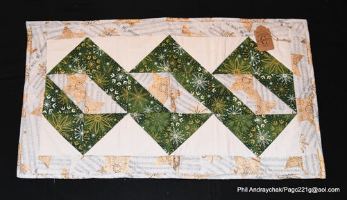 Holiday table runner