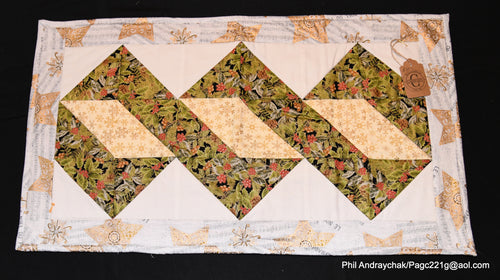 Holiday table runner