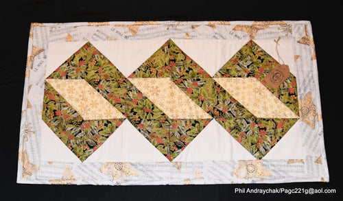 Holiday table runner