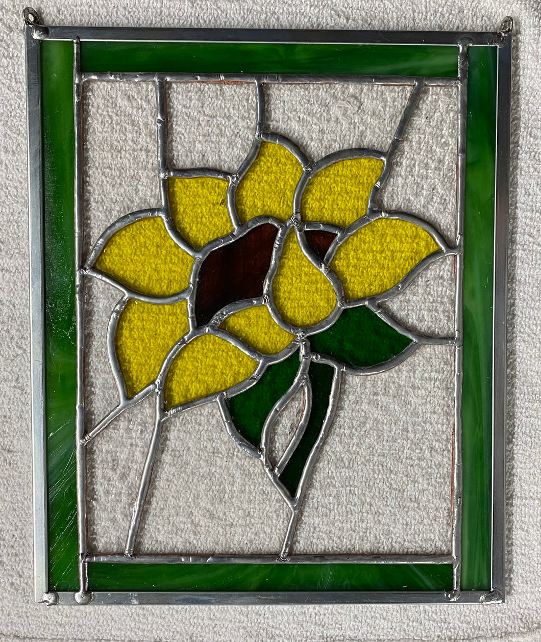 Stained glass panel