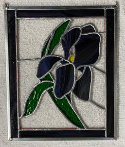 Stained glass panel