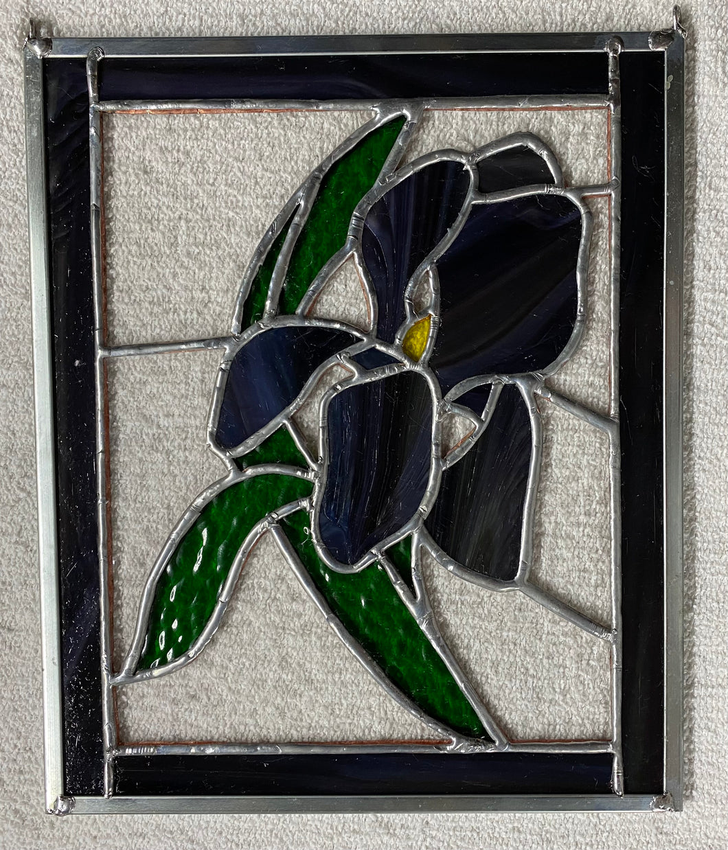 Stained glass panel